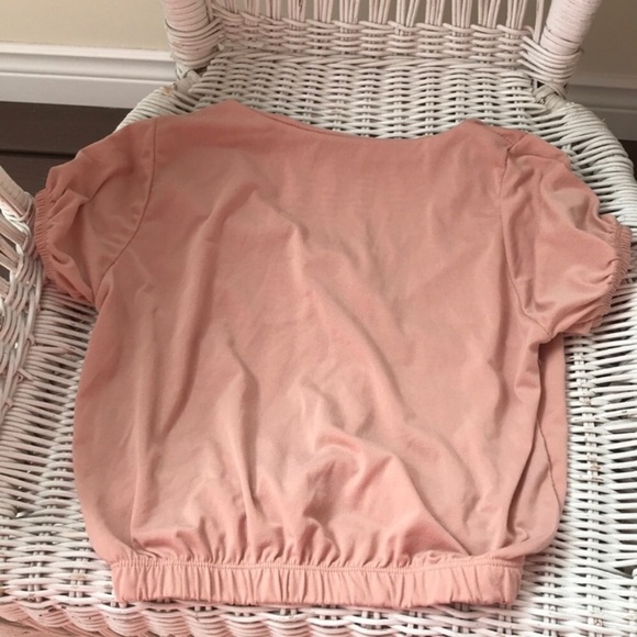 NWT Peach Crop Top $10 FIRM - Picture 9 of 10